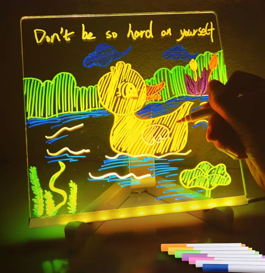 LED Glow Note Board