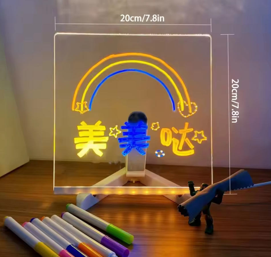 LED Glow Note Board