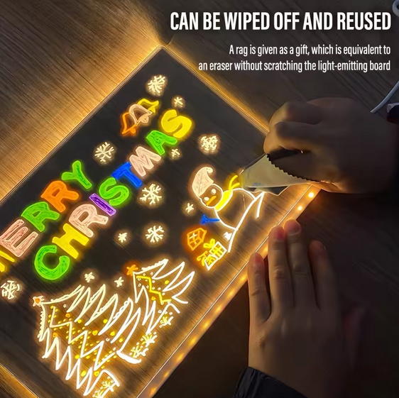 LED Glow Note Board