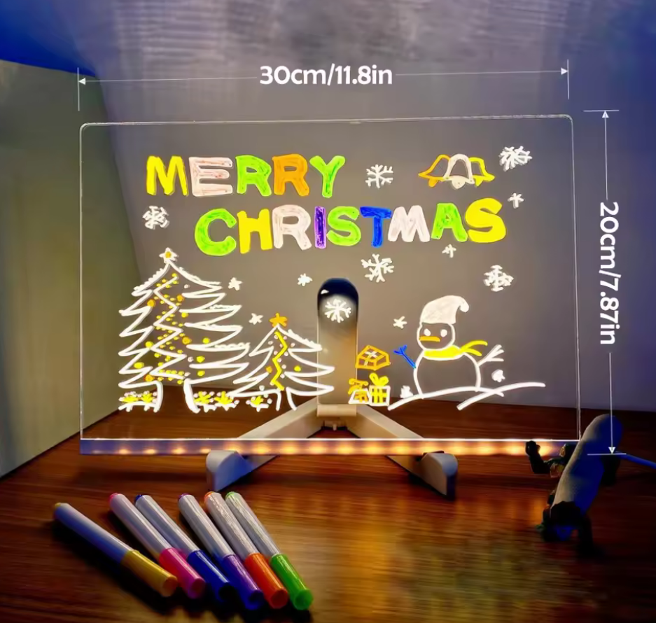 LED Glow Note Board