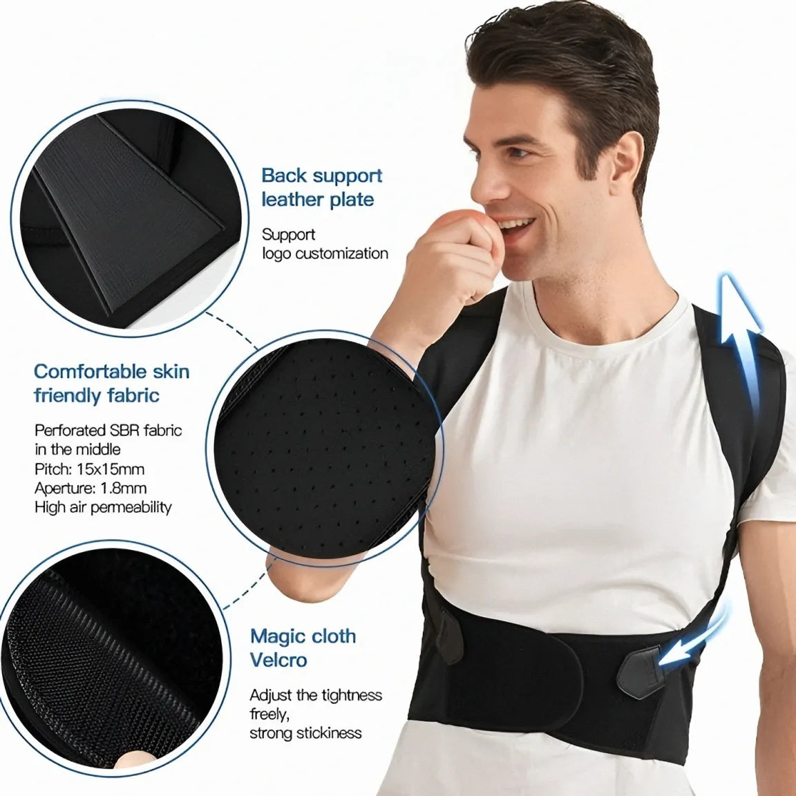 Back Posture Corrector Spine Support, Hunchback Prevention & Shoulder Alignment