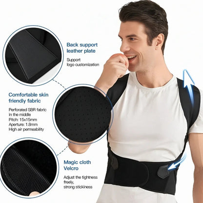 Back Posture Corrector Spine Support, Hunchback Prevention & Shoulder Alignment