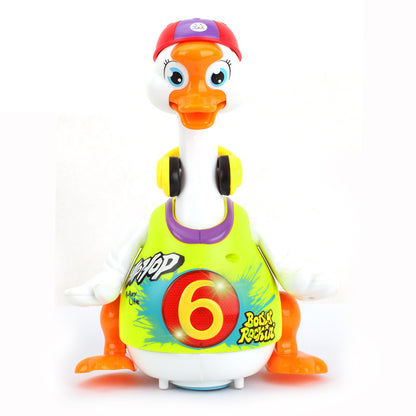 Swing Goose Music Interactive Baby Toy Dance Light Music