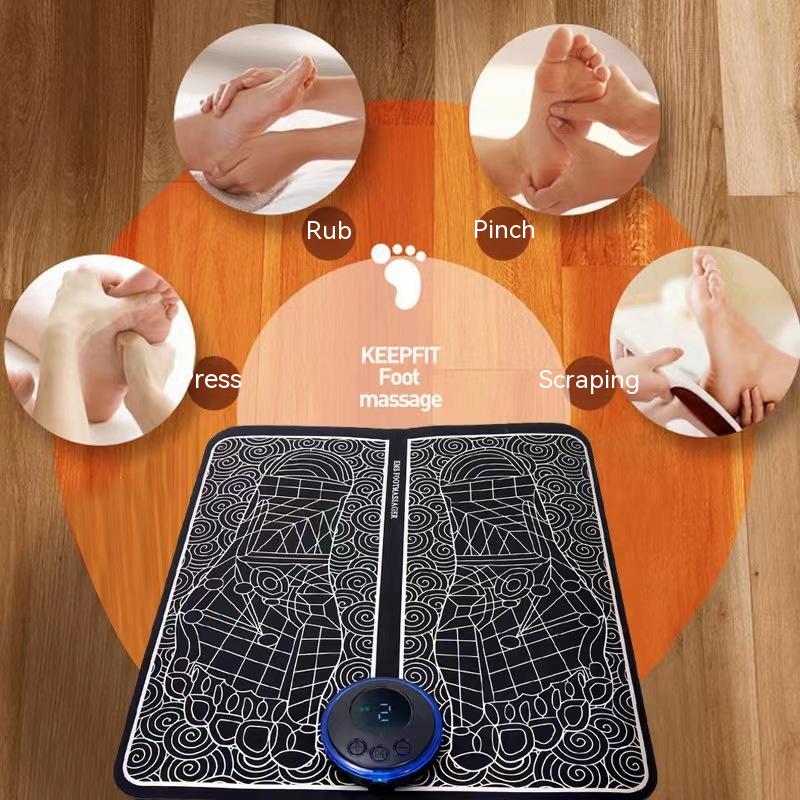 Foot Massager EMS Pad for Foot Pain, Relaxation & Blood Circulation