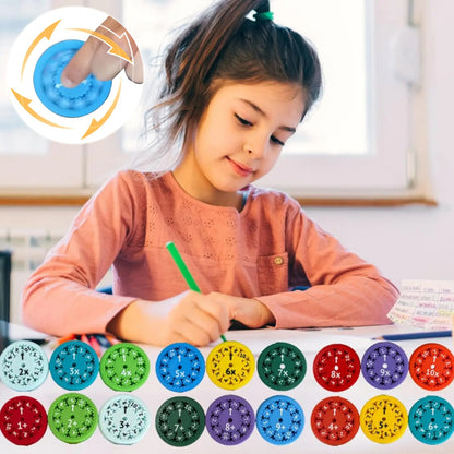 Math Fidget Spinner Fun Montessori Learning Toy