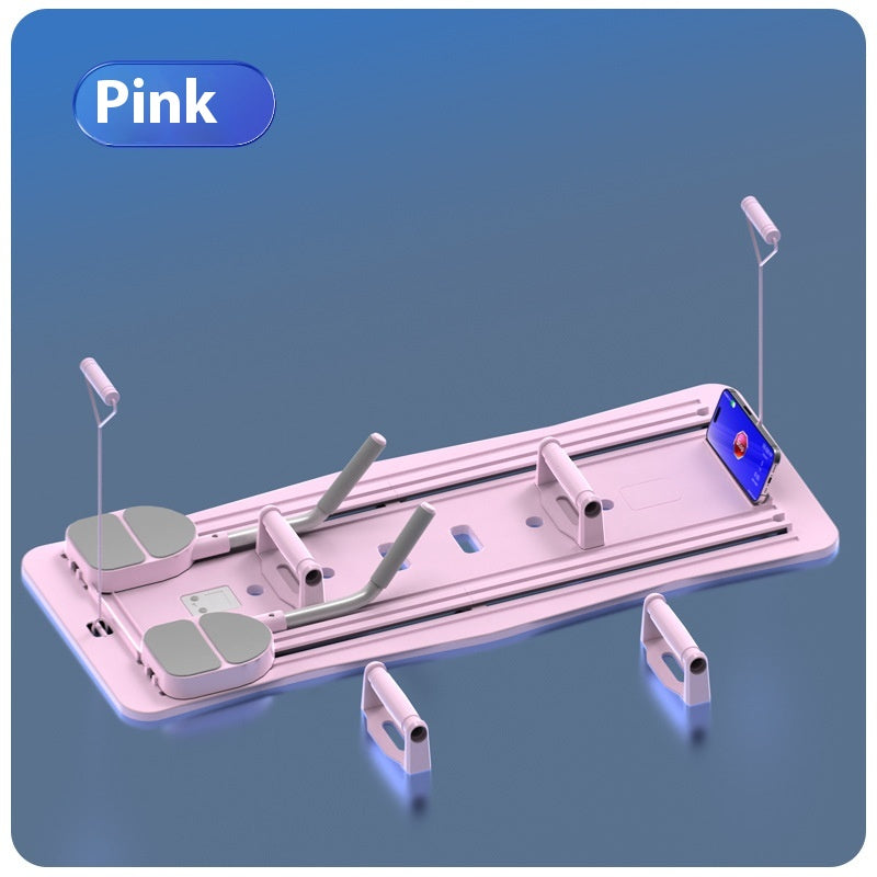 Multifunction Pilates Trainer Board Burn Fat, Tone Abs & Train Full Body at Home