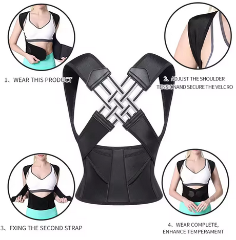 Back Posture Corrector – Spine Support, Hunchback Prevention & Shoulder Alignment