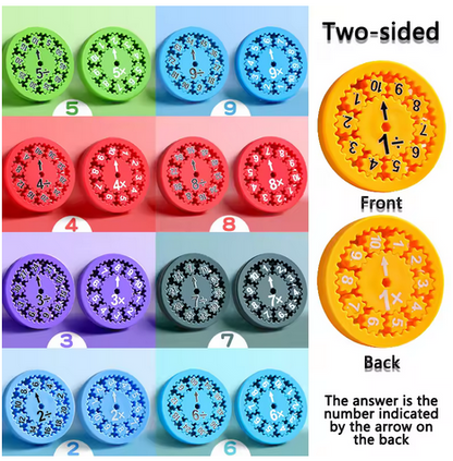 Math Fidget Spinner – Fun Montessori Learning Toy for Kids